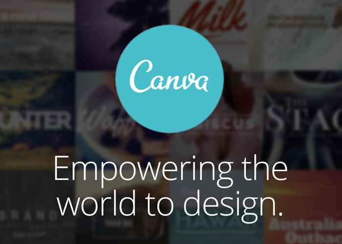 Create your content template using canva