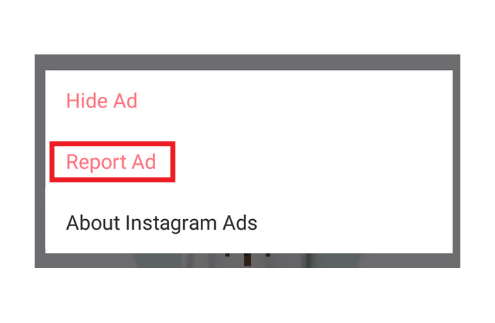 remove ads by report button