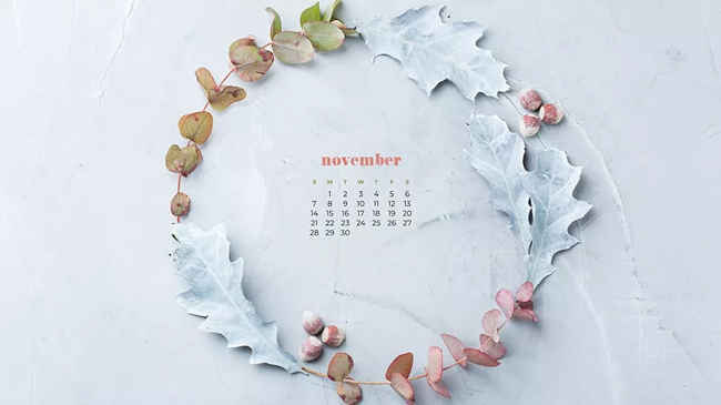 november wallpaper