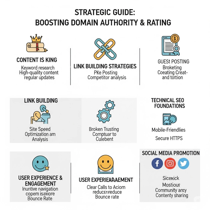 Increase Domain Authority & Domain Rating