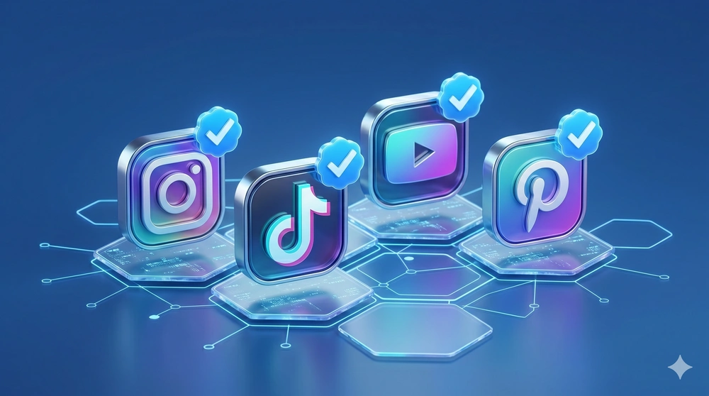 How to get verified badge on social networks likes instagram tiktok