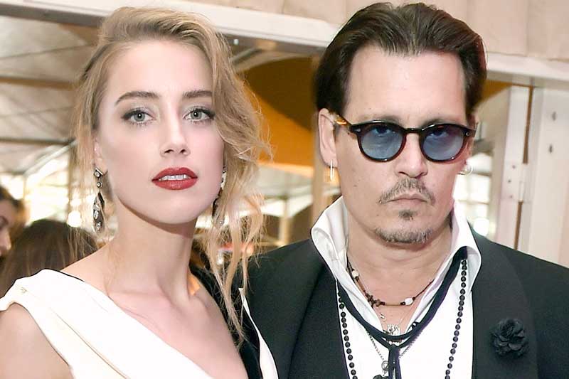 Johnny Depp and Amber Heard