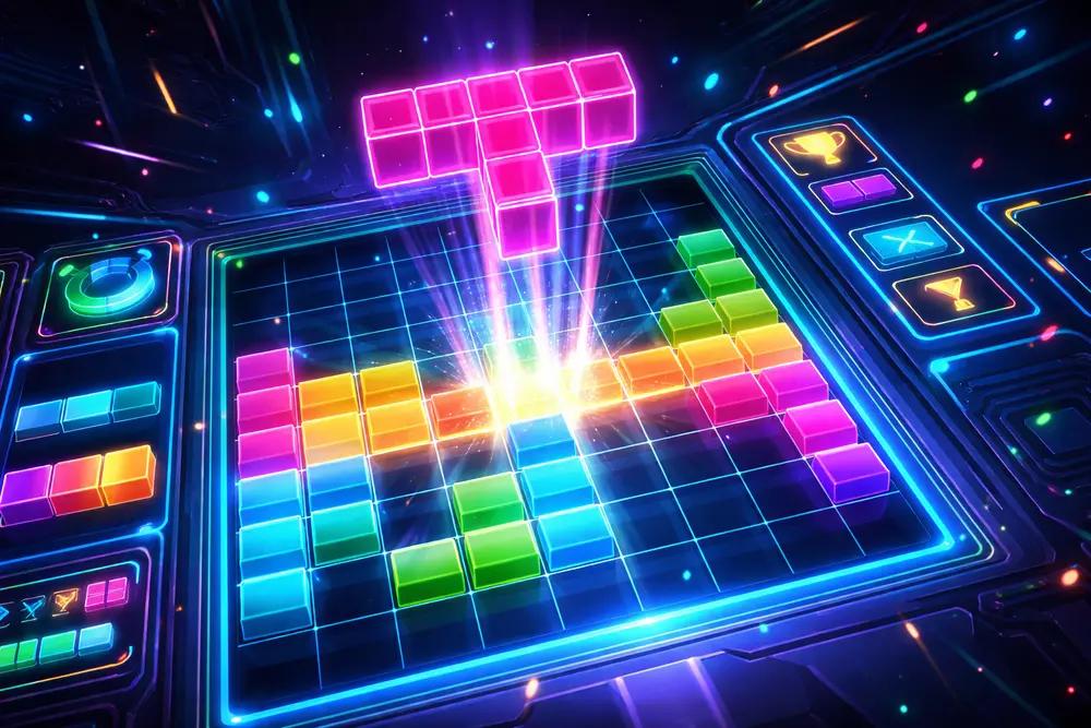 Neon Nexus - Color Block Combo Blast