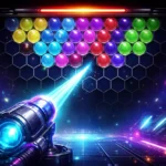 V-STRIKE.IO – Play Hardcore Neon Bubble Shooter