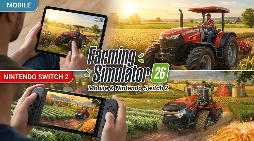 FIELDS FOREVER: Farming Simulator 26 Unleashed for Mobile & Nintendo Switch 2! What This Means For Your Harvest.