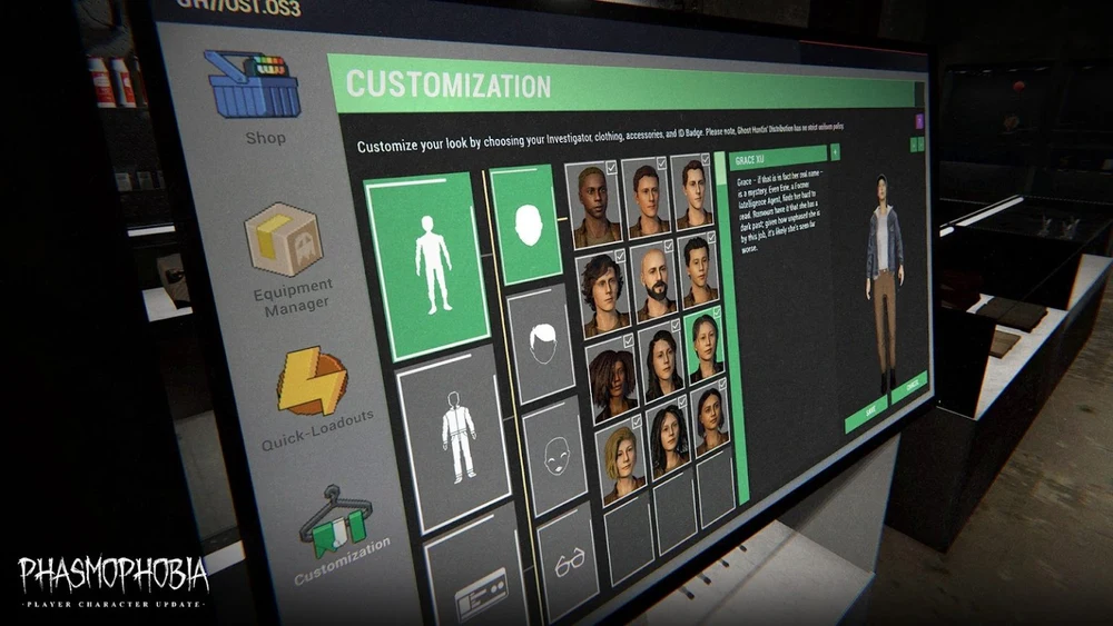 phasmophobia player character update date