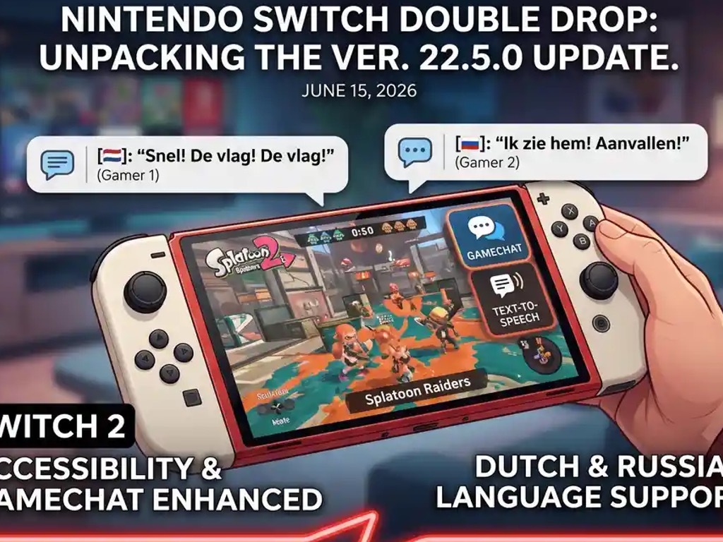 Nintendo’s Double Drop: Unpacking the Switch & Switch 2 Version 22.5.0 Update