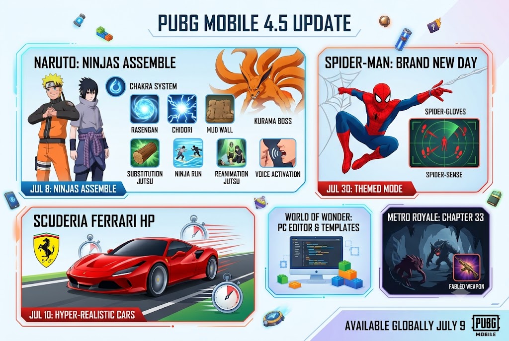 PUBG Mobile 4.5 Update