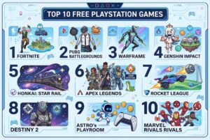 The 10 Best Free PlayStation Games in 2026