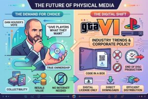 GTA 6 & The Death of Discs: Why Dan Houser’s Warning is Being Ignored