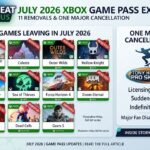The Great July 2026 Xbox Game Pass Exodus: 11 Removals & One Major Cancellation