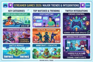 Best Streamer Games 2026: Trends, Stats, and Twitch Integrations