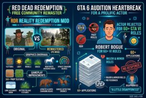 Red Dead Redemption Graphics Overhaul & GTA 6 Audition Heartbreak