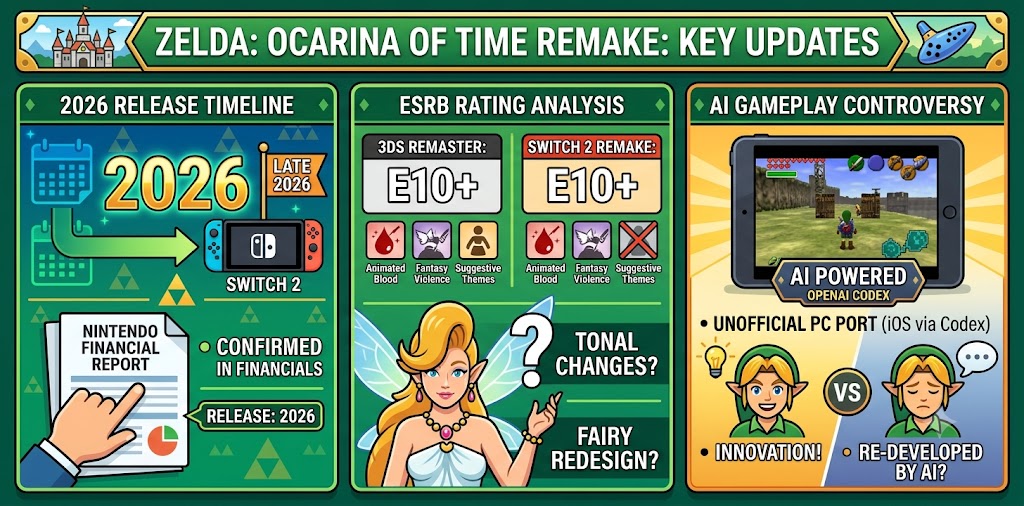 zelda ocarina of time remake