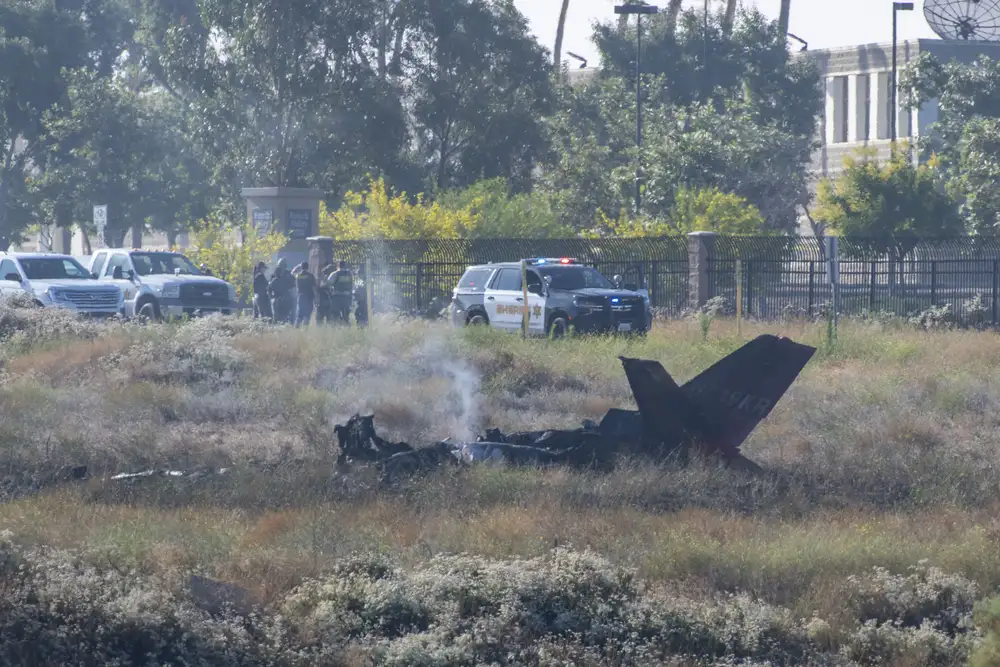 Corporate Jet Crash Near French Valley Airport in Murrieta