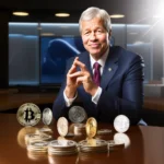 Jamie Dimon, CEO of JPMorgan Chase, stated that he is "done talking crypto"