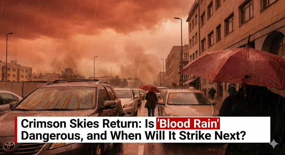 Is 'Blood Rain' Dangerous