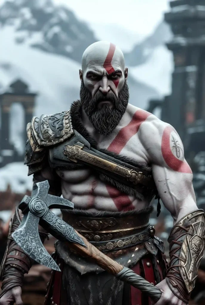 Ryan Hurst as Kratos in Prime Video's God of War