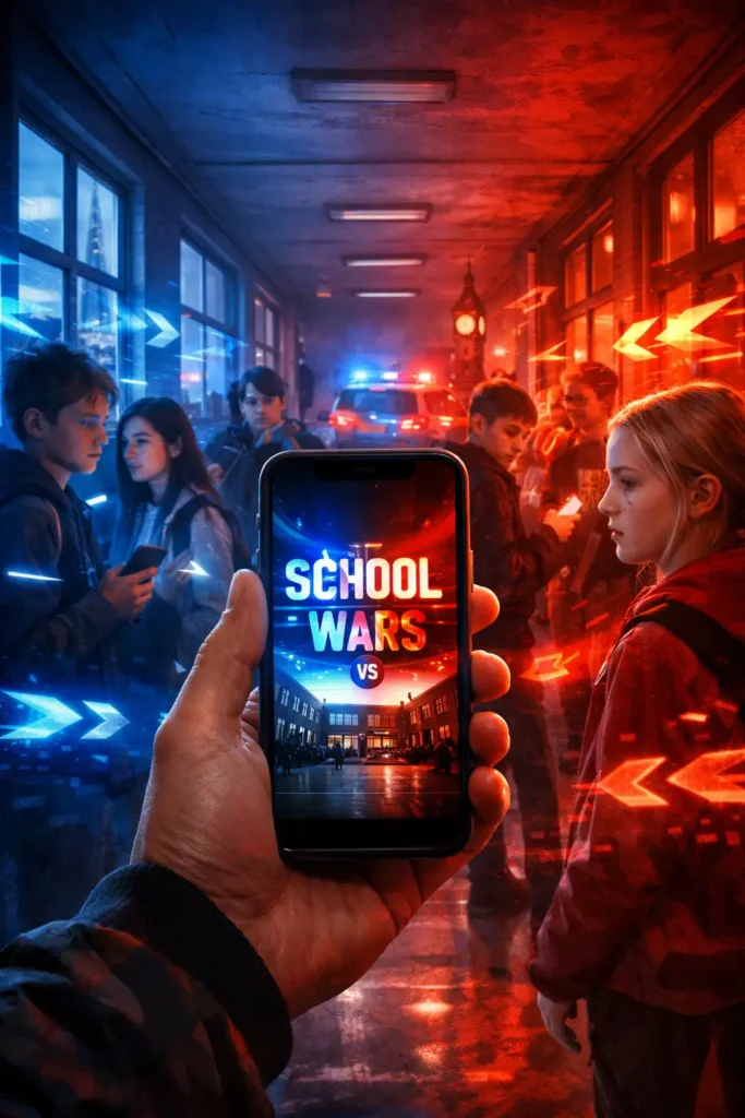 viral TikTok trend School Wars