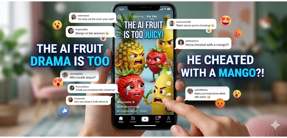 Forbidden Fruit: Why TikTok’s AI Drama Has Everyone Hooked on the Juiciest Scandal Yet. Juicy Betrayals and Digital Love Triangles