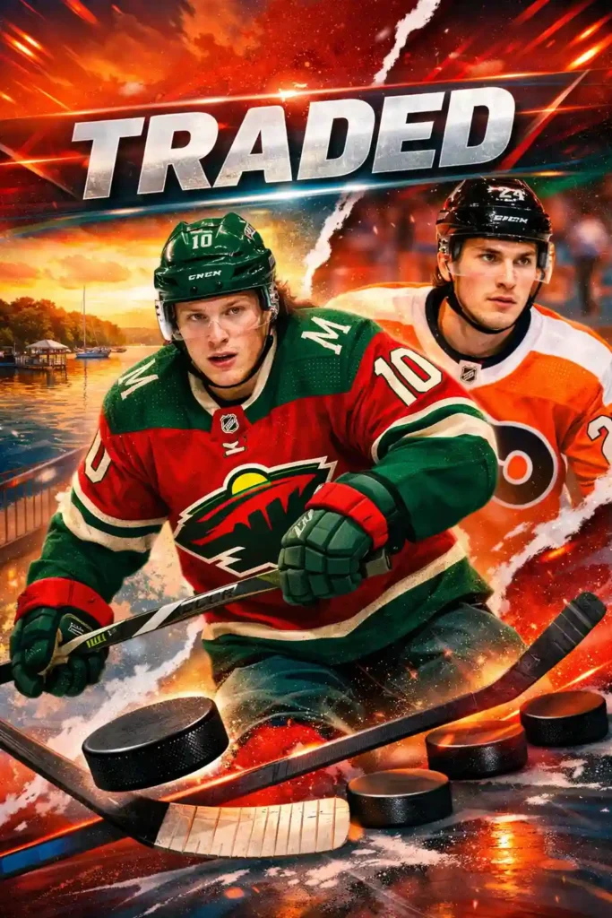 Wild Stun NHL Hometown Hero Brink Returns in Blockbuster Jiricek Deal!
