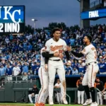 orioles score