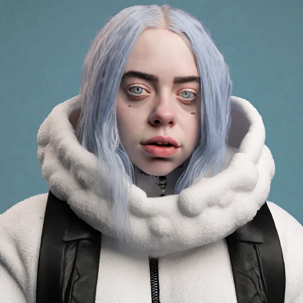 Billie Eilish Snowman