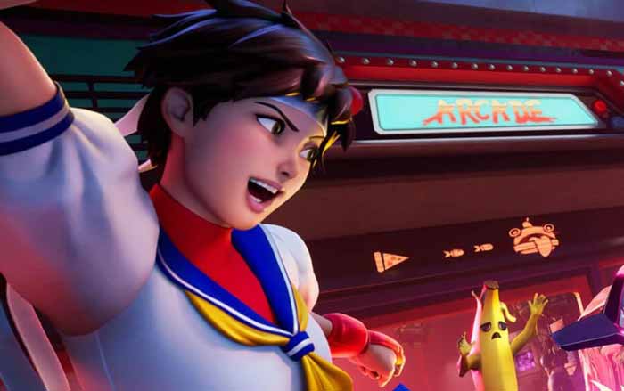 What are the names of the Street Fighter skins in Fortnite? When is the release date?