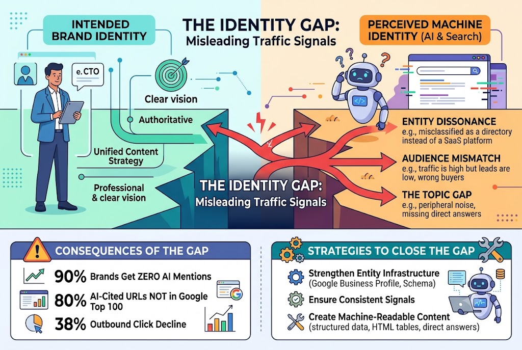 The AI Identity Gap: Why Your Brand is Invisible to Search