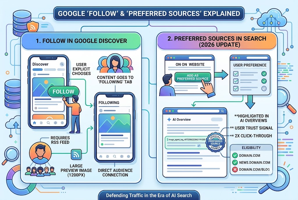 What is "Follow Us On Google" & How to Add a Preferred Source?