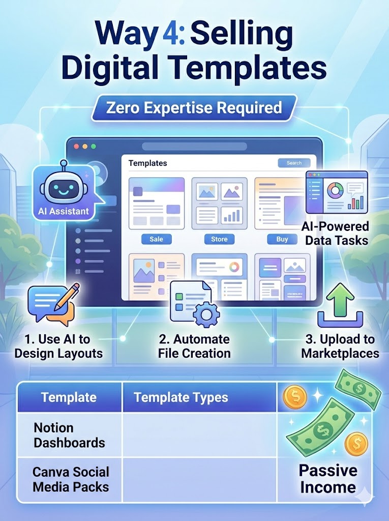 Selling AI-Generated Digital Templates in 2026