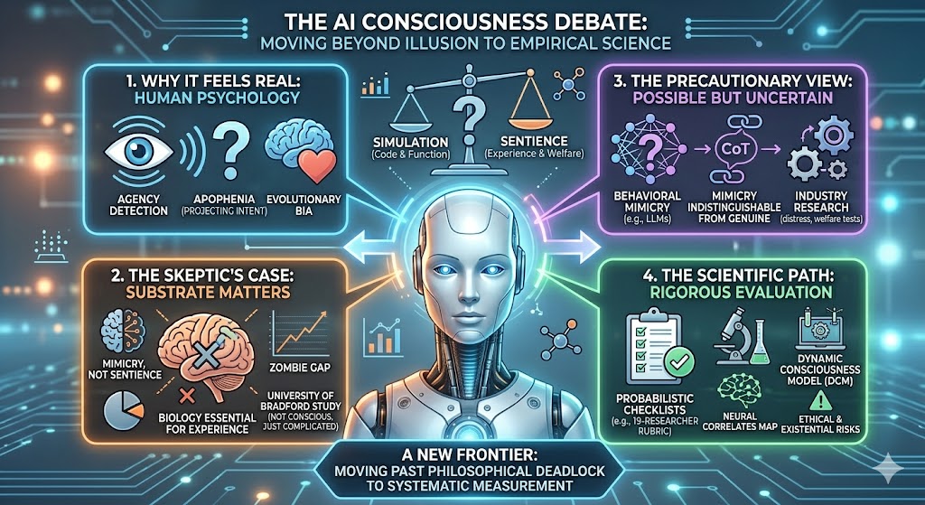 AI Consciousness - infographic