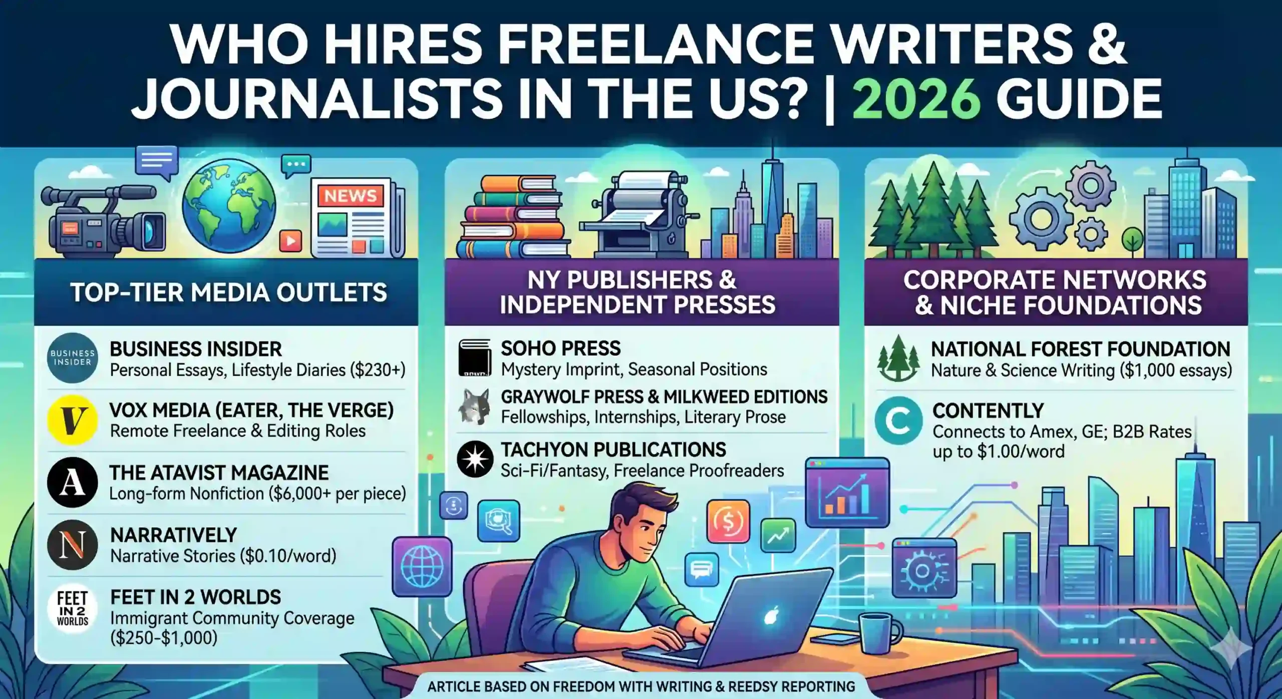 The 2026 Guide: Who is Actually Hiring Freelance Writers and Journalists in the US?