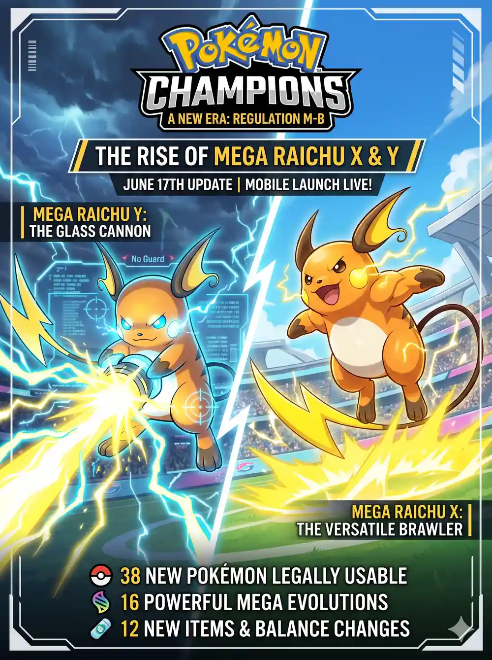 Pokémon champions new pokemon