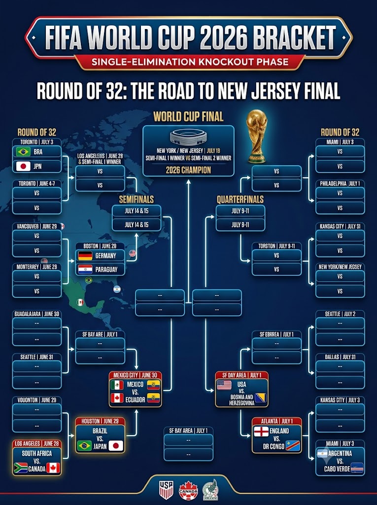 fifa world cup 2026 bracket