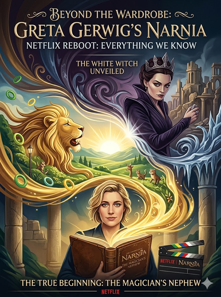 greta gerwig narnia netflix release