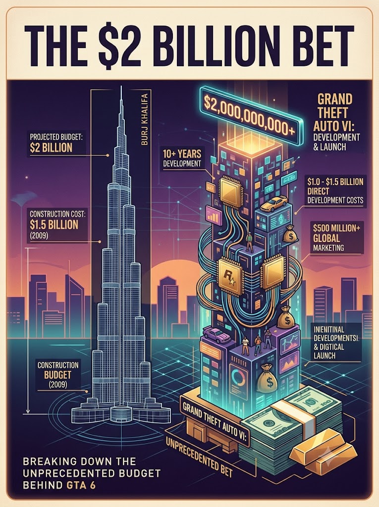 how much did gta6 cost to make