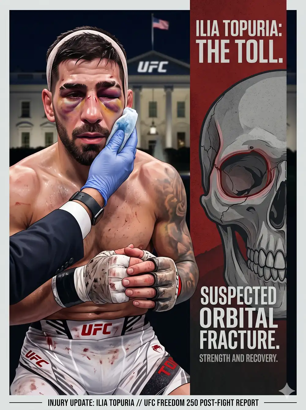 ilia topuria injury update