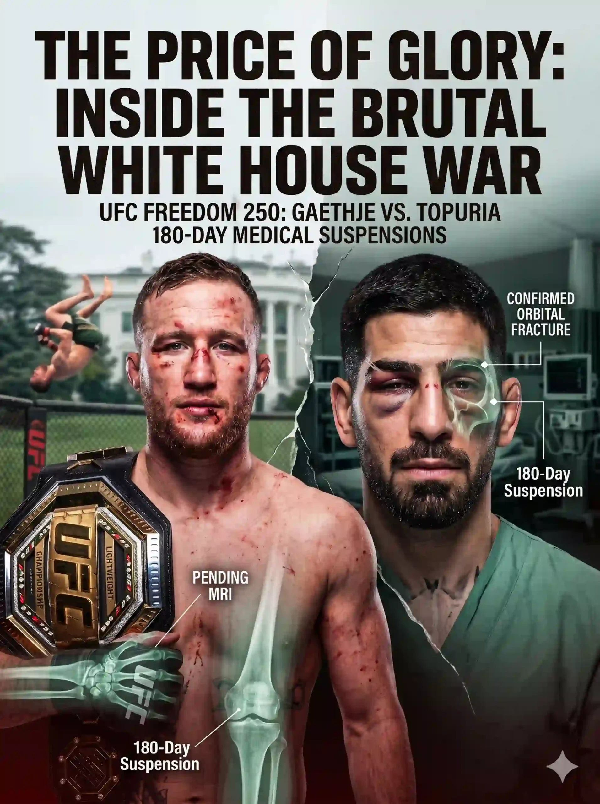 justin gaethje suspension ufc 250