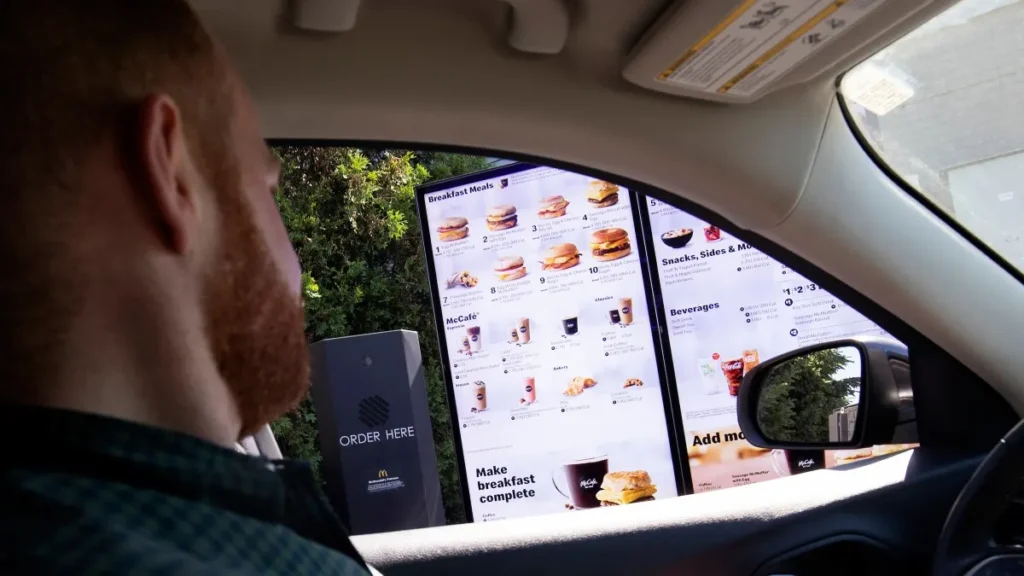 mcdonald's drive-thru ai
