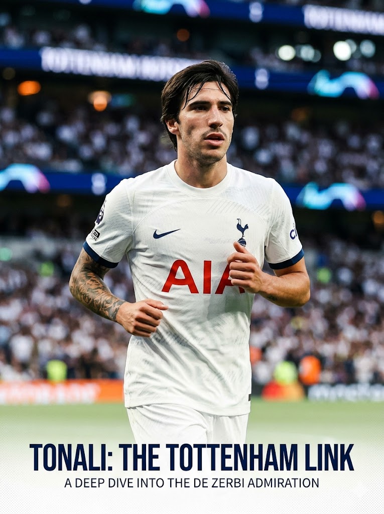 sandro tonali tottenham transfer link