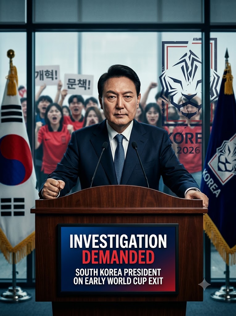 south korea president demands investigation into early world cup exit