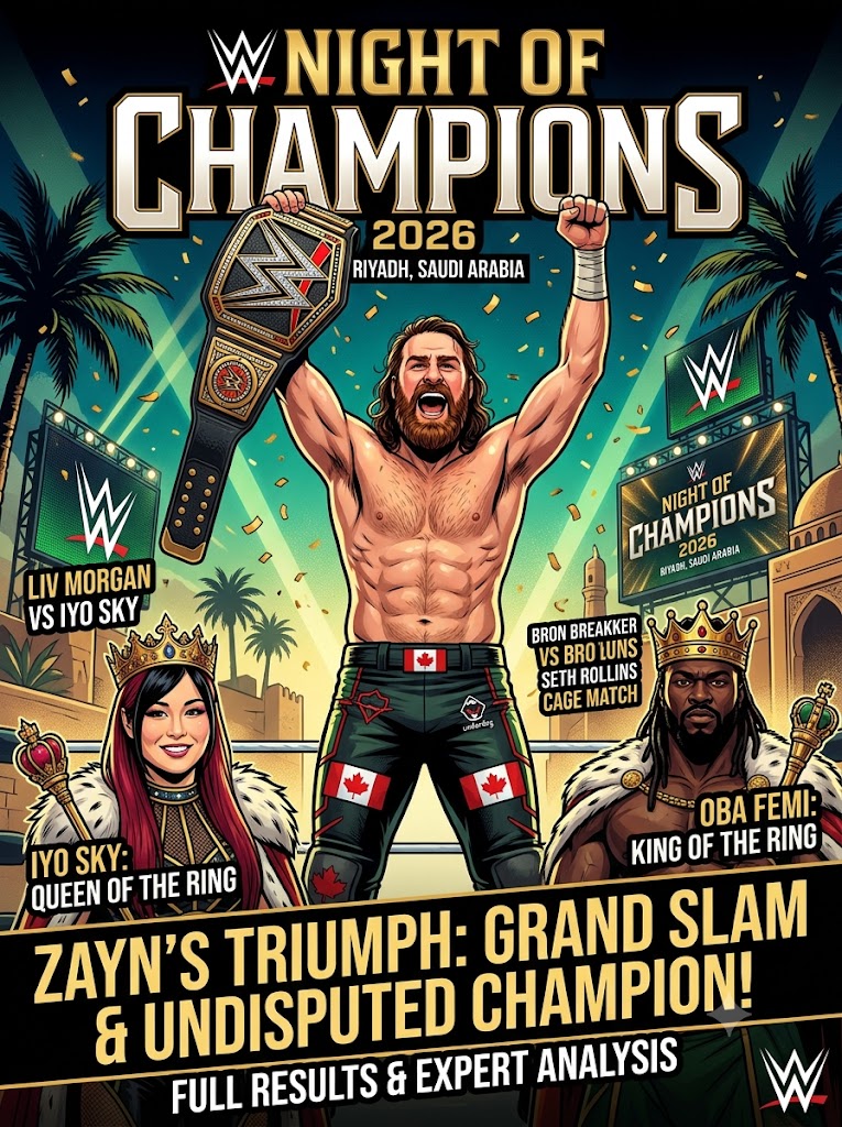 wwe night of champions 2026