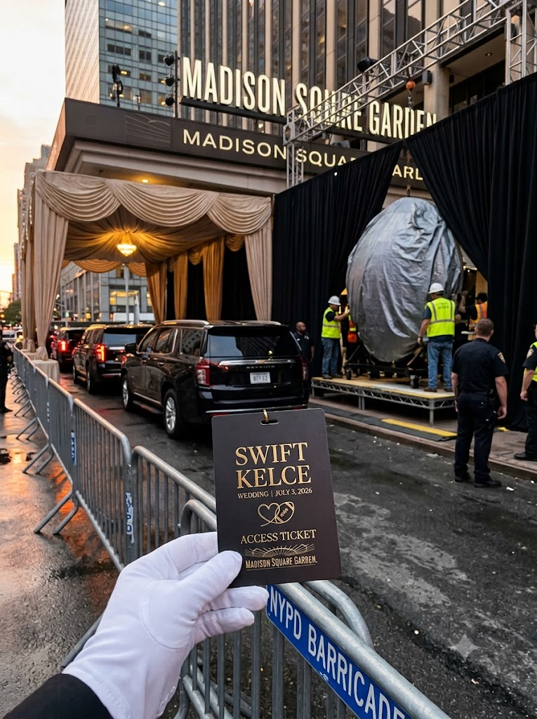Inside the Swift-Kelce MSG Fortress: Timelines, Decoys, and a $26 Million Wedding Week