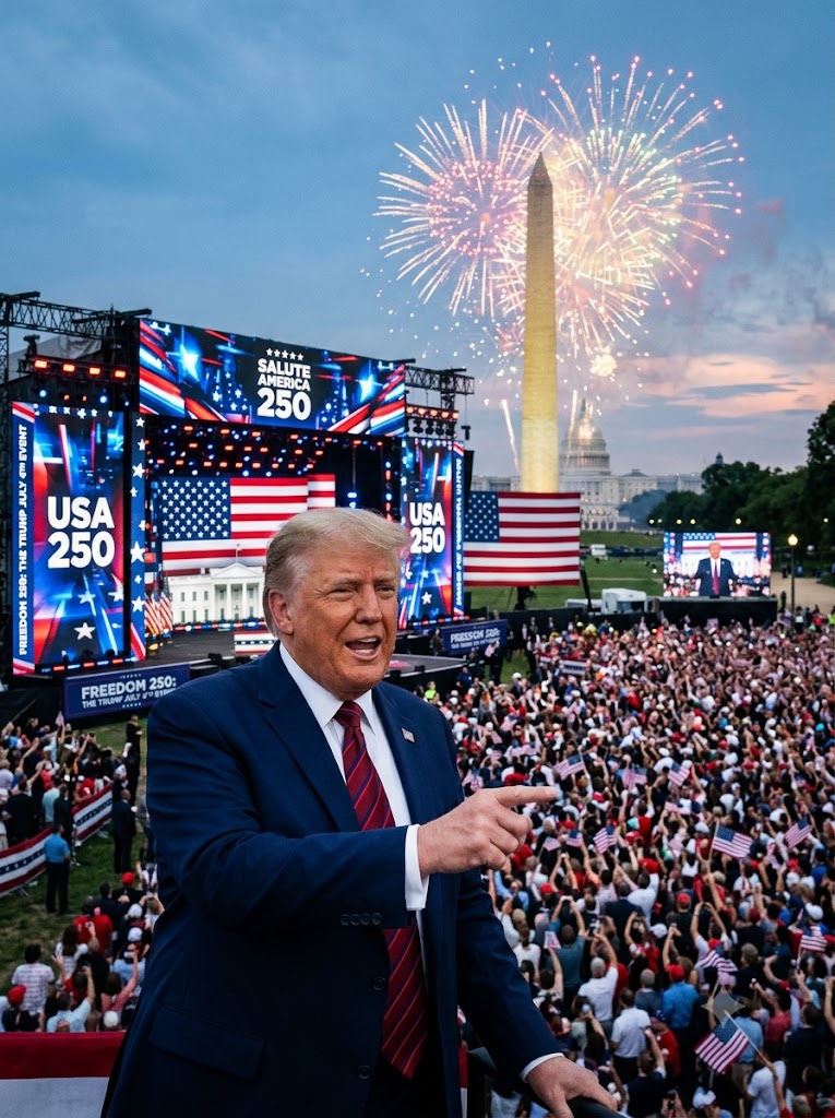 A Nation Divided at 250: Inside the Clash Between Trump’s Freedom 250 and America250