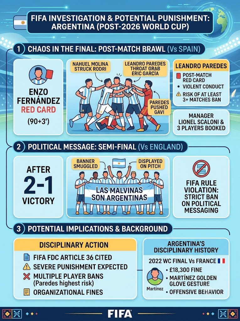 FIFA Investigates Argentina: 2026 World Cup Final Brawl & Potential Bans