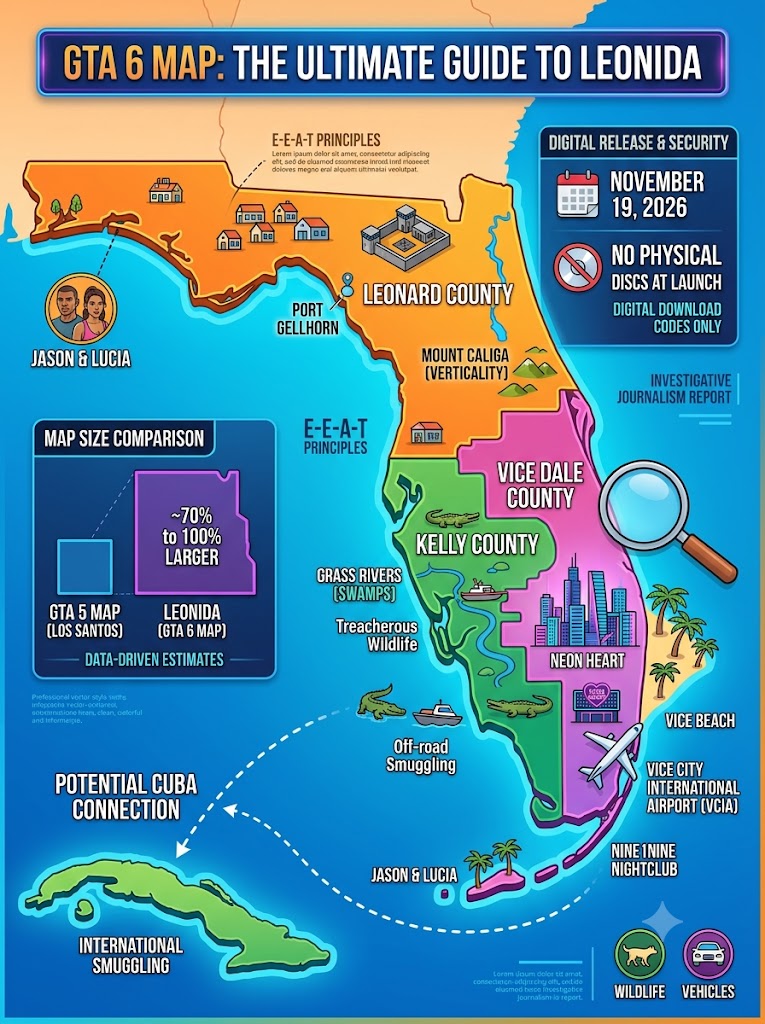 GTA 6 Map