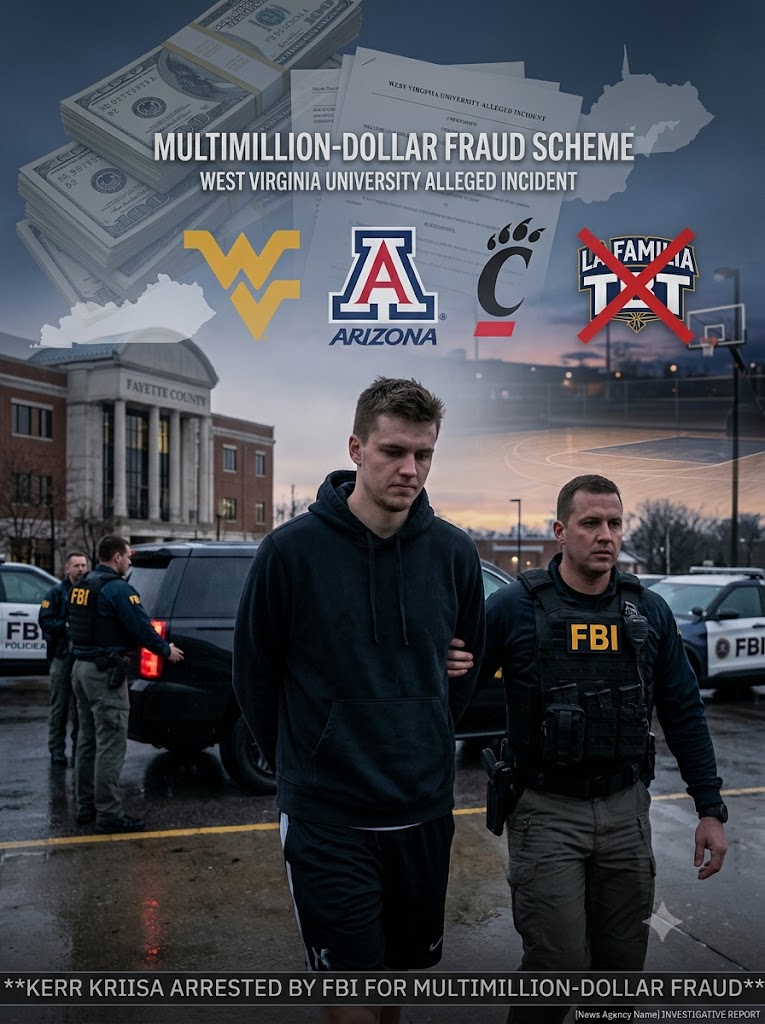 Former NCAA Guard Kerr Kriisa Arrested by FBI in Multimillion-Dollar Fraud Scheme