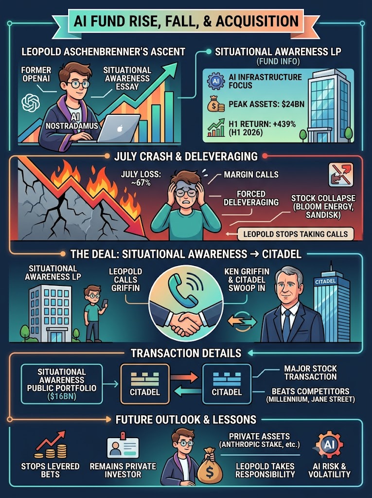 AI Boom Bet Unravels: Leopold Aschenbrenner’s Situational Awareness Fund Sells Holdings to Ken Griffin