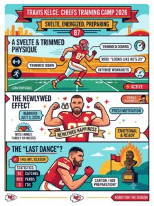 Inside Travis Kelce’s Intense Chiefs Training Camp as Newlywed Prepares for What Might Be His Last NFL Season